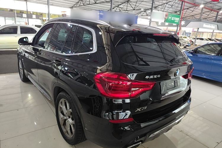Used BMW X3 2019 xDrive28i Luxury Package Rear Left 45 Deg