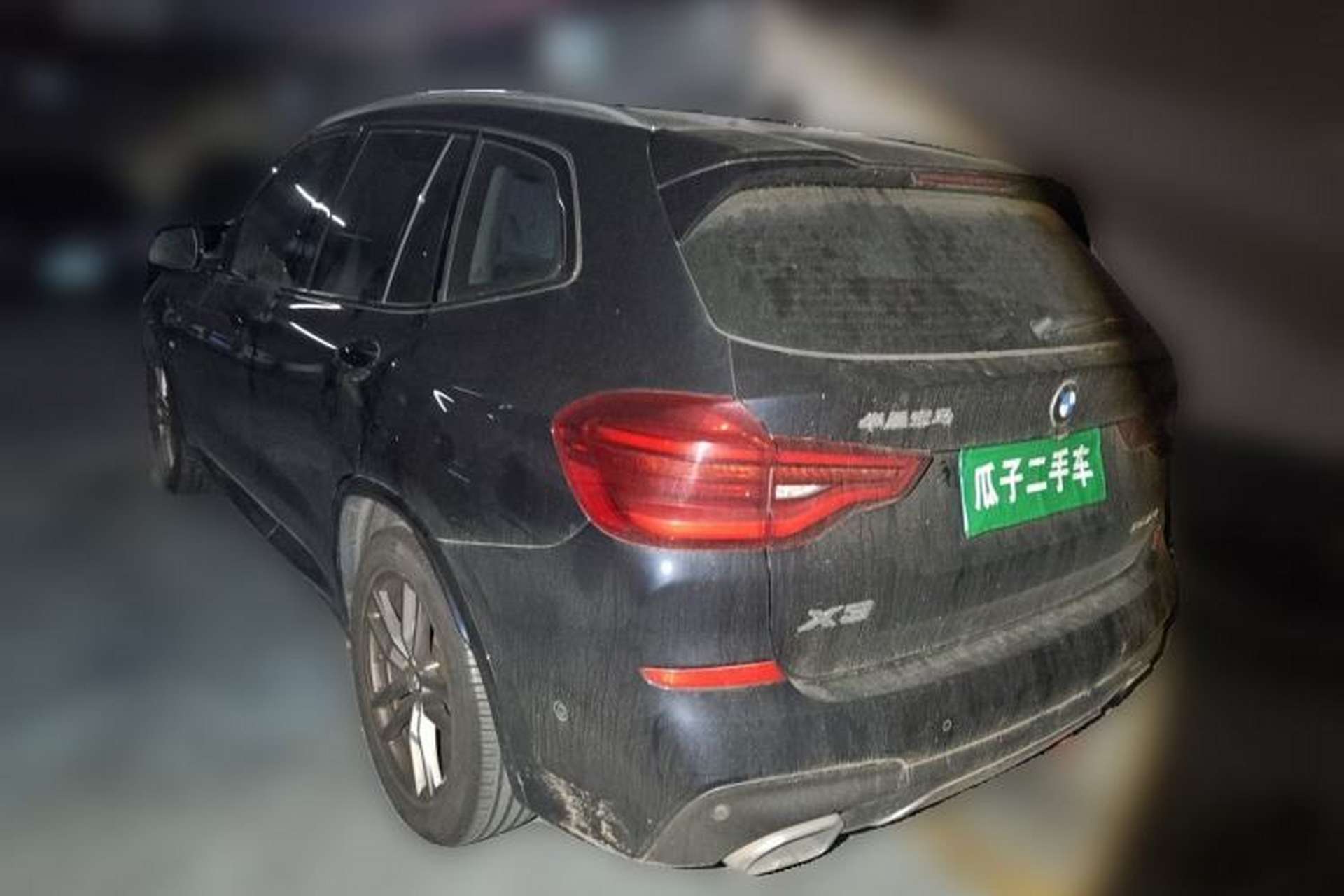 Used BMW X3 2019 xDrive30i Leading Model M Sport Package Rear Left 45 Deg