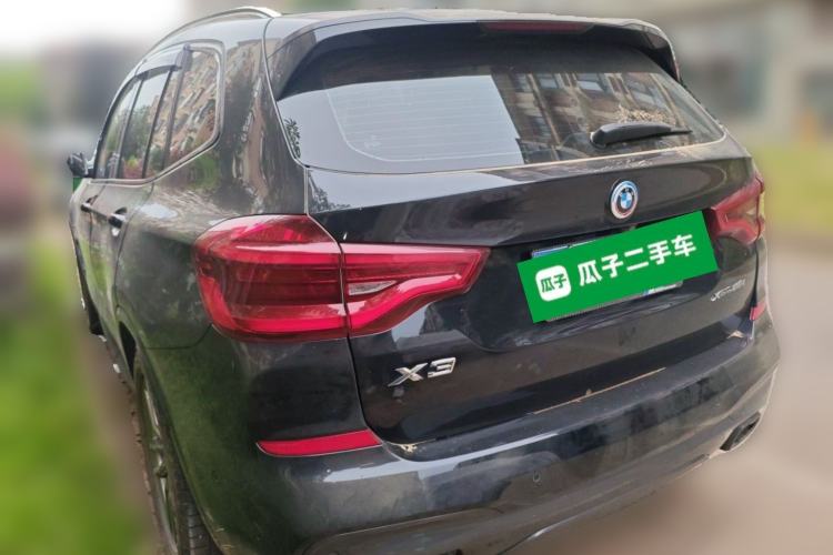 Used BMW X3 2019 xDrive28i M Sport Package Rear Left 45 Deg