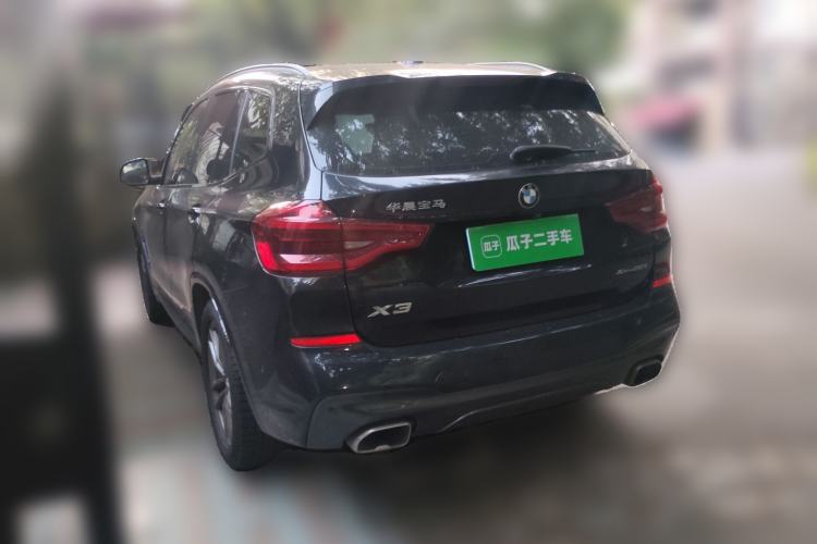 Used BMW X3 2019 xDrive30i Leading Model M Sport Package Rear Left 45 Deg