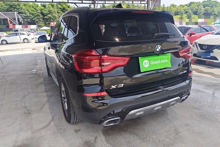 Used BMW X3 2019 xDrive28i Luxury Package Rear Left 45 Deg