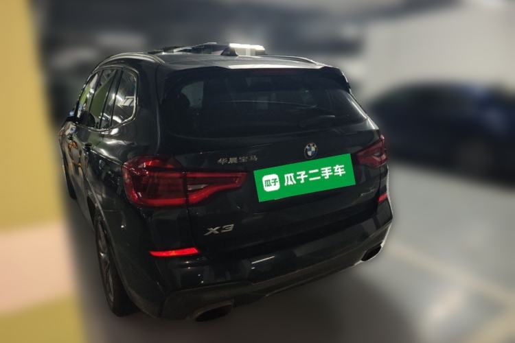 Used BMW X3 2019 xDrive25i M Sport Package Rear Left 45 Deg