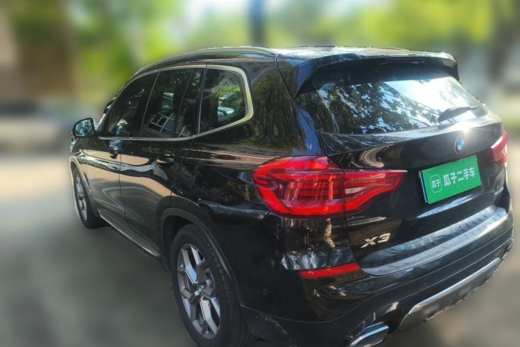 Used BMW X3 2019 xDrive28i Luxury Package Rear Left 45 Deg