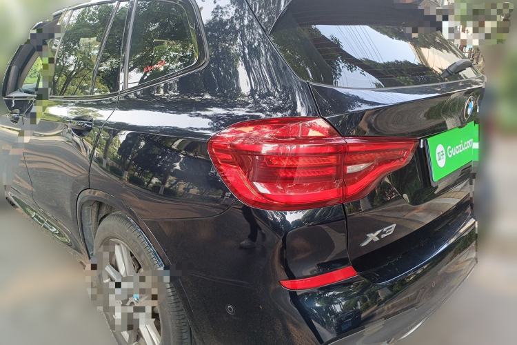 Used BMW X3 2019 xDrive28i M Sport Package Rear Left 45 Deg