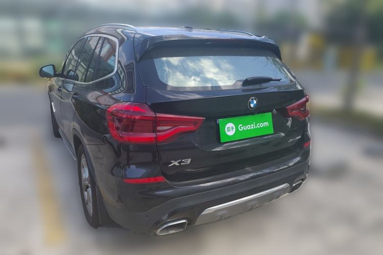 Used BMW X3 2019 xDrive28i Luxury Package Rear Left 45 Deg