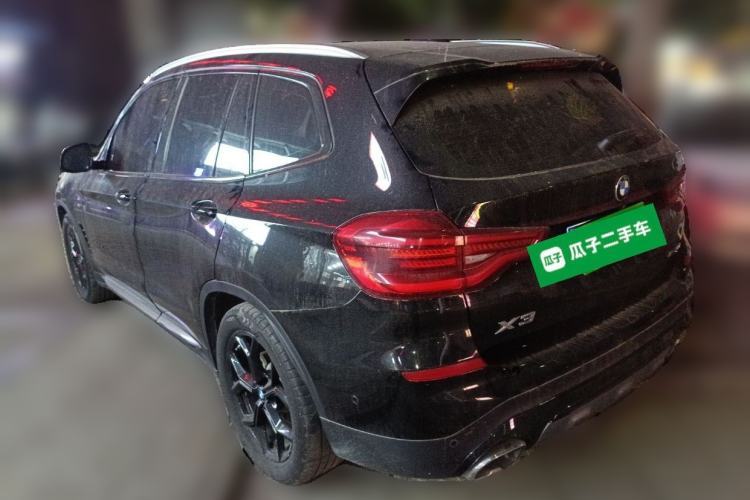 Used BMW X3 2019 xDrive28i Luxury Package Rear Left 45 Deg