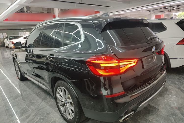 Used BMW X3 2019 xDrive25i Luxury Package Rear Left 45 Deg