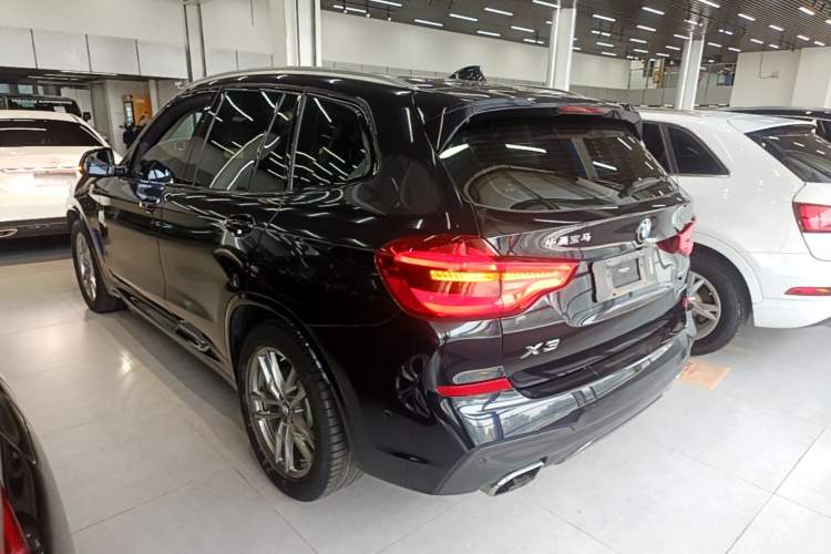 Used BMW X3 2019 xDrive25i M Sport Package Rear Left 45 Deg