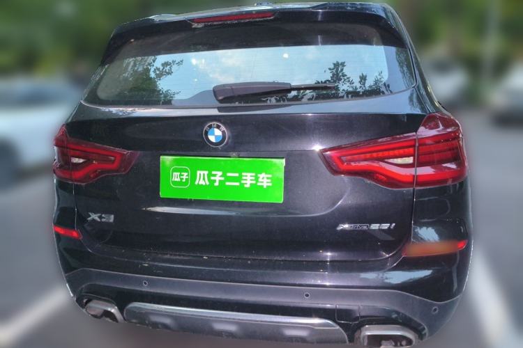 Used BMW X3 2019 xDrive25i Luxury Package Rear