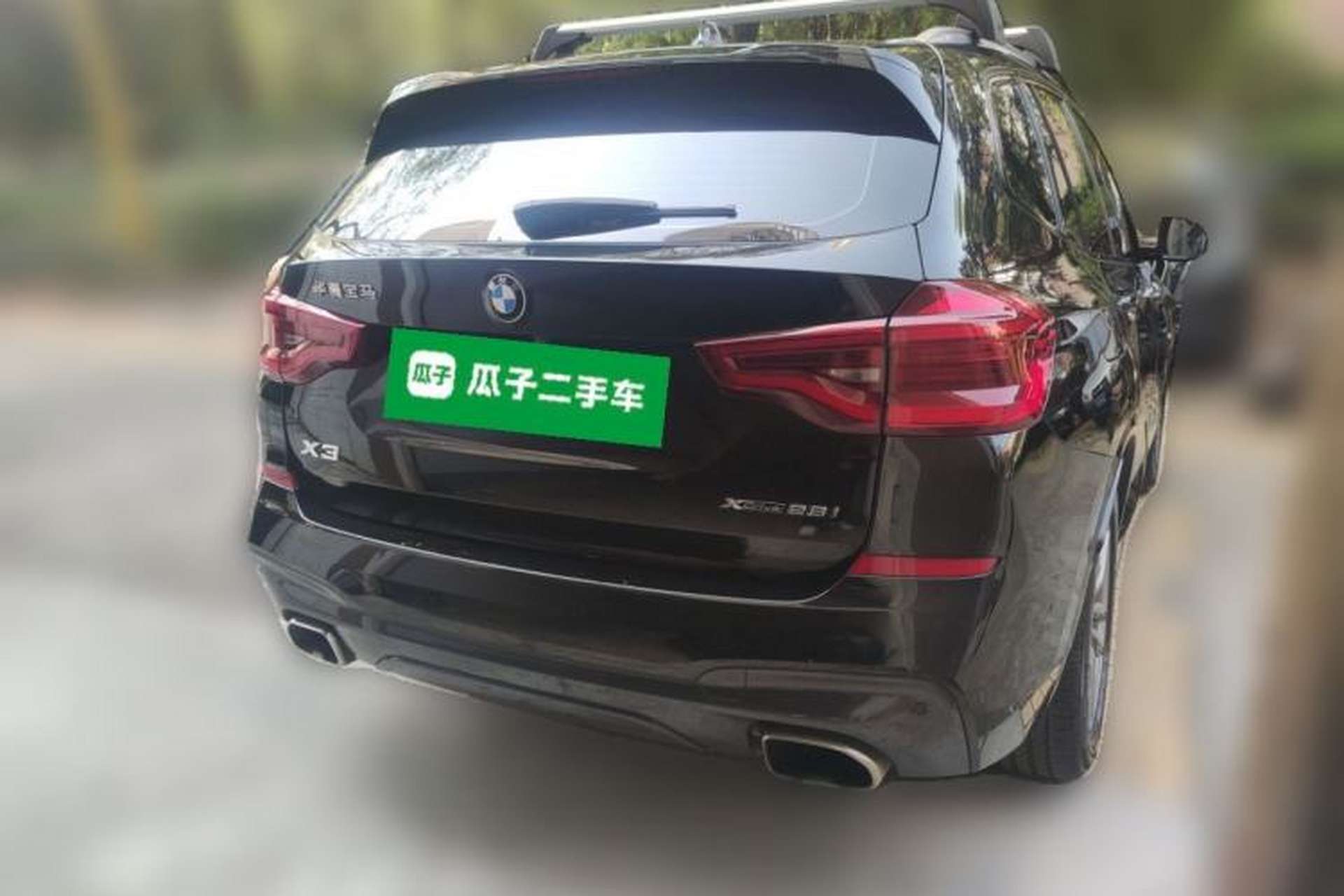 Used BMW X3 2019 xDrive28i M Sport Package Rear Right 45 Deg
