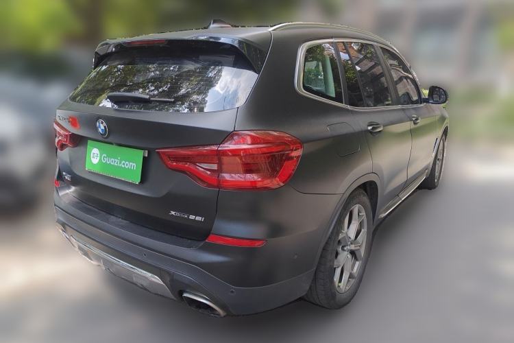 Used BMW X3 2019 xDrive28i Luxury Package Rear Right 45 Deg