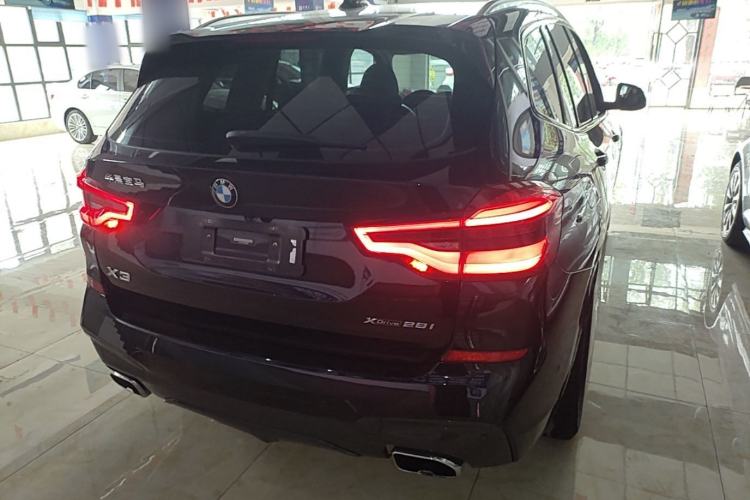 Used BMW X3 2019 xDrive28i M Sport Package Rear Right 45 Deg