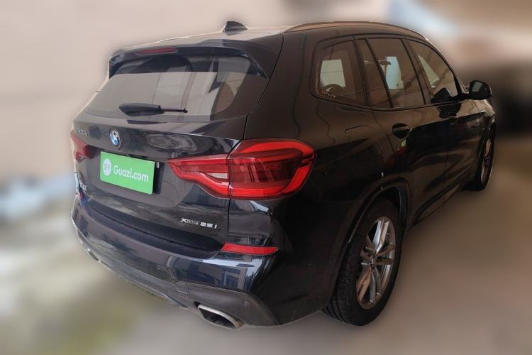 Used BMW X3 2019 xDrive25i M Sport Package Rear Right 45 Deg