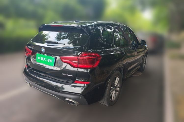 Used BMW X3 2019 xDrive28i M Sport Package Rear Right 45 Deg
