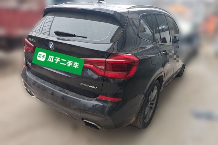 Used BMW X3 2019 xDrive25i M Sport Package Rear Right 45 Deg