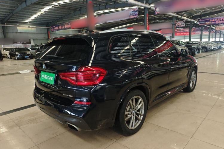 Used BMW X3 2019 xDrive28i M Sport Package Rear Right 45 Deg