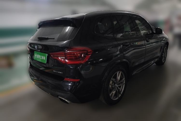 Used BMW X3 2019 xDrive28i M Sport Package Rear Right 45 Deg