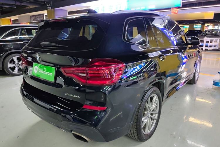 Used BMW X3 2019 xDrive28i M Sport Package Rear Right 45 Deg