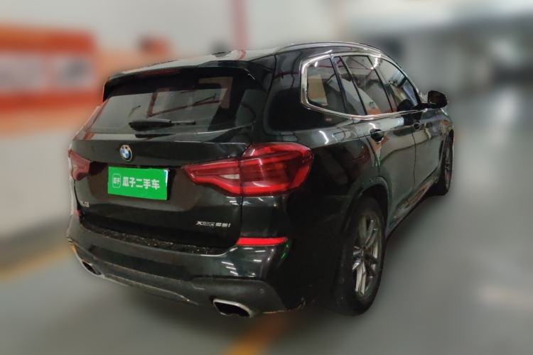 Used BMW X3 2019 xDrive25i M Sport Package Rear Right 45 Deg