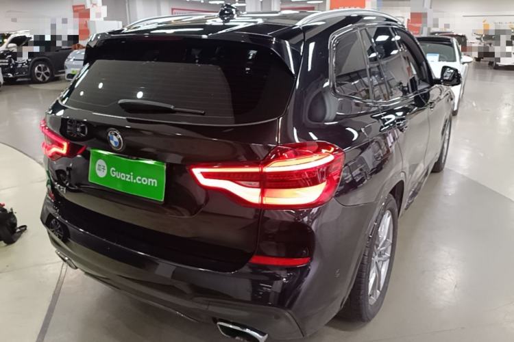 Used BMW X3 2019 xDrive30i Leading Model M Sport Package Rear Right 45 Deg