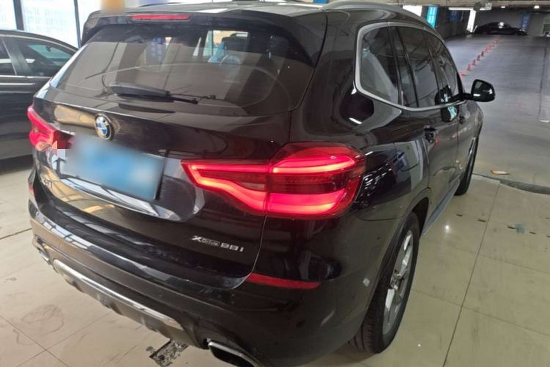 Used BMW X3 2019 xDrive28i Luxury Package Rear Right 45 Deg