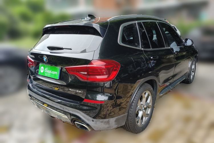 Used BMW X3 2019 xDrive28i Luxury Package Rear Right 45 Deg