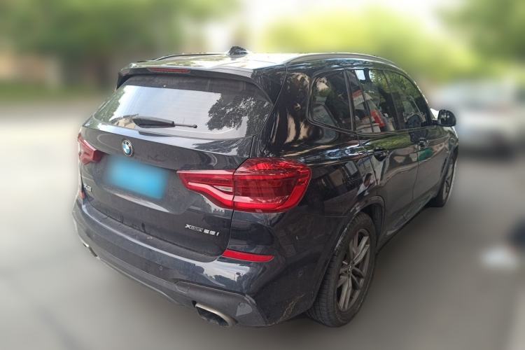 Used BMW X3 2019 xDrive28i M Sport Package Rear Right 45 Deg