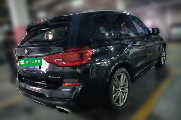 Used BMW X3 2019 xDrive28i M Sport Package Rear Right 45 Deg