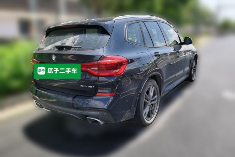 Used BMW X3 2019 xDrive28i M Sport Package Rear Right 45 Deg