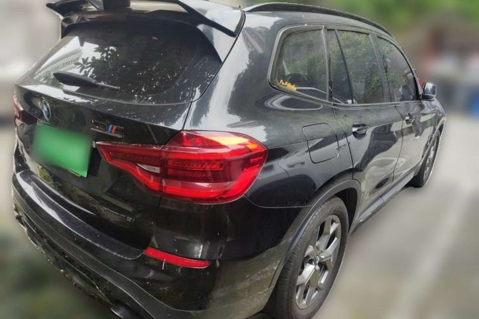 Used BMW X3 2019 xDrive28i Luxury Package Rear Right 45 Deg