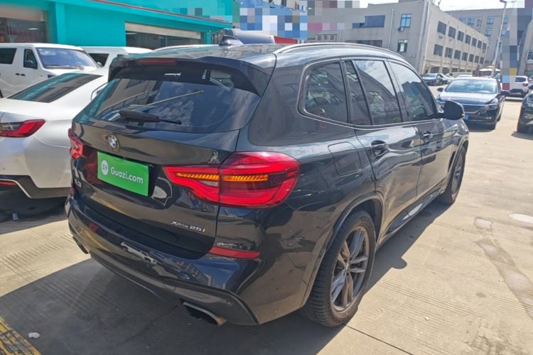 Used BMW X3 2019 xDrive25i M Sport Package Rear Right 45 Deg