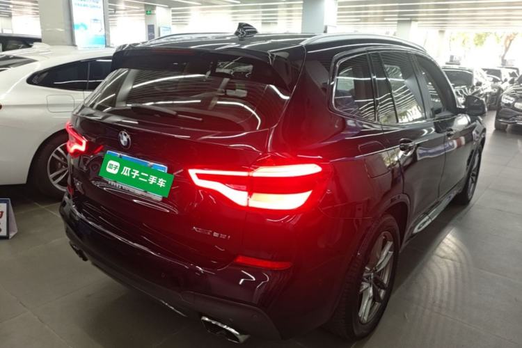 Used BMW X3 2019 xDrive28i M Sport Package Rear Right 45 Deg