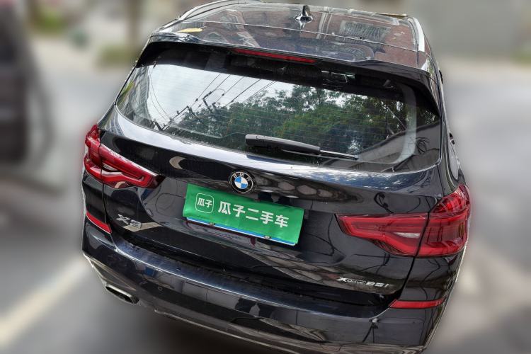 Used BMW X3 2019 xDrive25i M Sport Package Rear Right 45 Deg