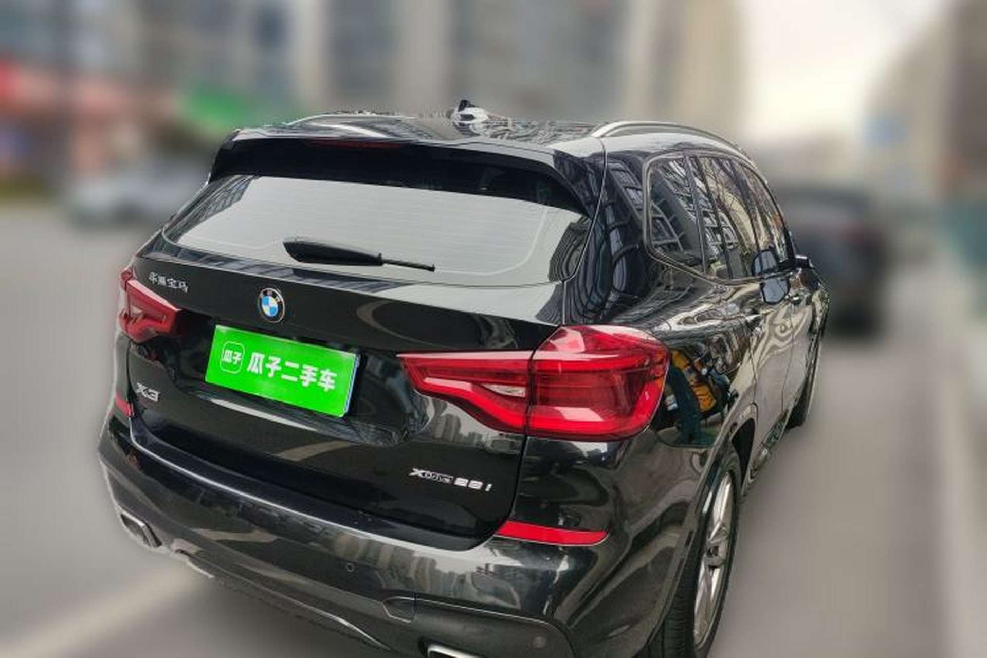 Used BMW X3 2019 xDrive28i M Sport Package Rear Right 45 Deg