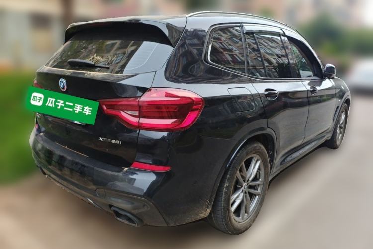 Used BMW X3 2019 xDrive28i M Sport Package Rear Right 45 Deg