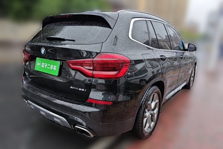 Used BMW X3 2019 xDrive28i Luxury Package Rear Right 45 Deg