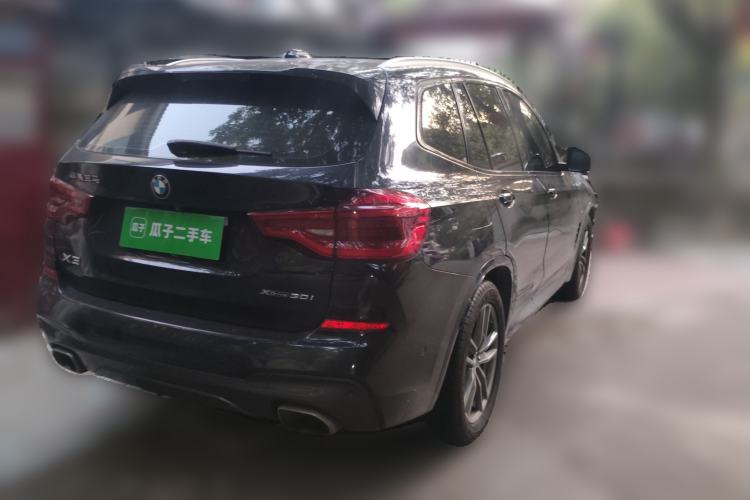Used BMW X3 2019 xDrive30i Leading Model M Sport Package Rear Right 45 Deg