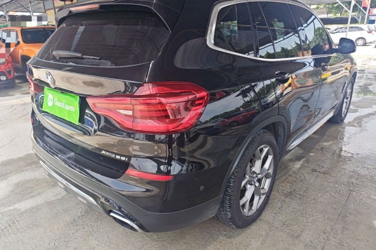 Used BMW X3 2019 xDrive28i Luxury Package Rear Right 45 Deg