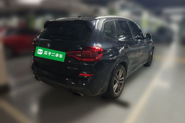 Used BMW X3 2019 xDrive25i M Sport Package Rear Right 45 Deg
