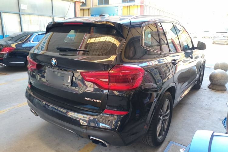 Used BMW X3 2019 xDrive28i M Sport Package Rear Right 45 Deg