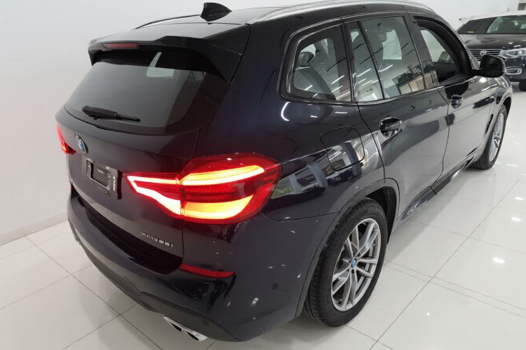 Used BMW X3 2019 xDrive25i M Sport Package Rear Right 45 Deg