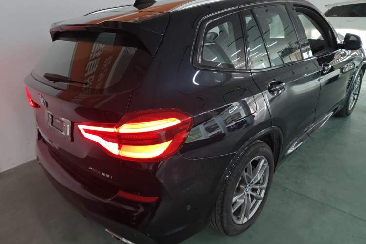 Used BMW X3 2019 xDrive25i M Sport Package Rear Right 45 Deg