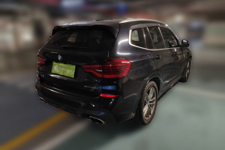 Used BMW X3 2019 xDrive28i M Sport Package Rear Right 45 Deg