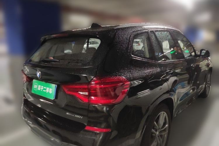 Used BMW X3 2019 xDrive30i Leading Model M Sport Package Rear Right 45 Deg