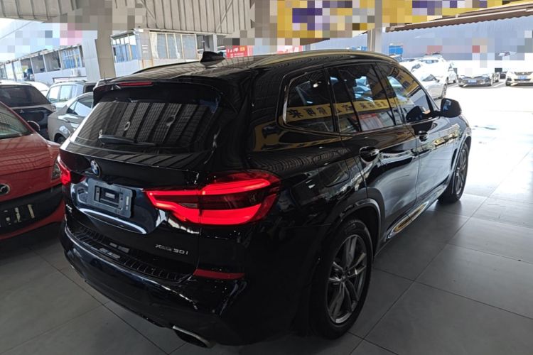 Used BMW X3 2019 xDrive30i Leading Model M Sport Package Rear Right 45 Deg