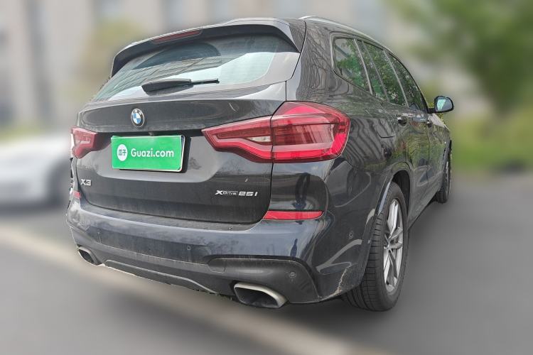 Used BMW X3 2019 xDrive25i M Sport Package Rear Right 45 Deg