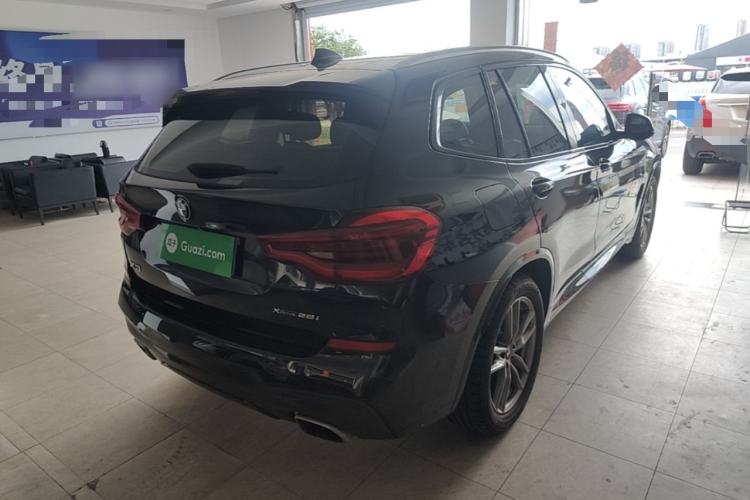 Used BMW X3 2019 xDrive28i M Sport Package Rear Right 45 Deg