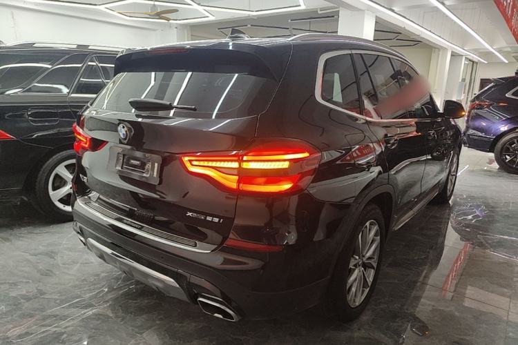 Used BMW X3 2019 xDrive25i Luxury Package Rear Right 45 Deg