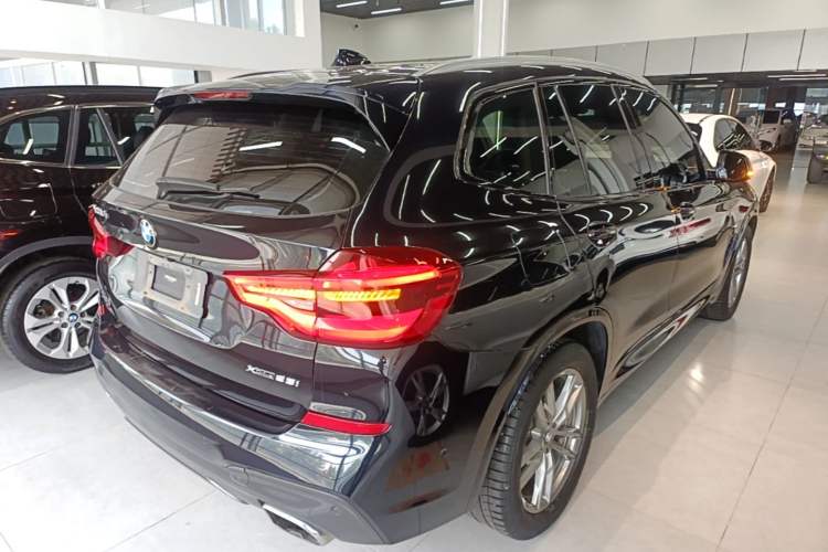 Used BMW X3 2019 xDrive25i M Sport Package Rear Right 45 Deg