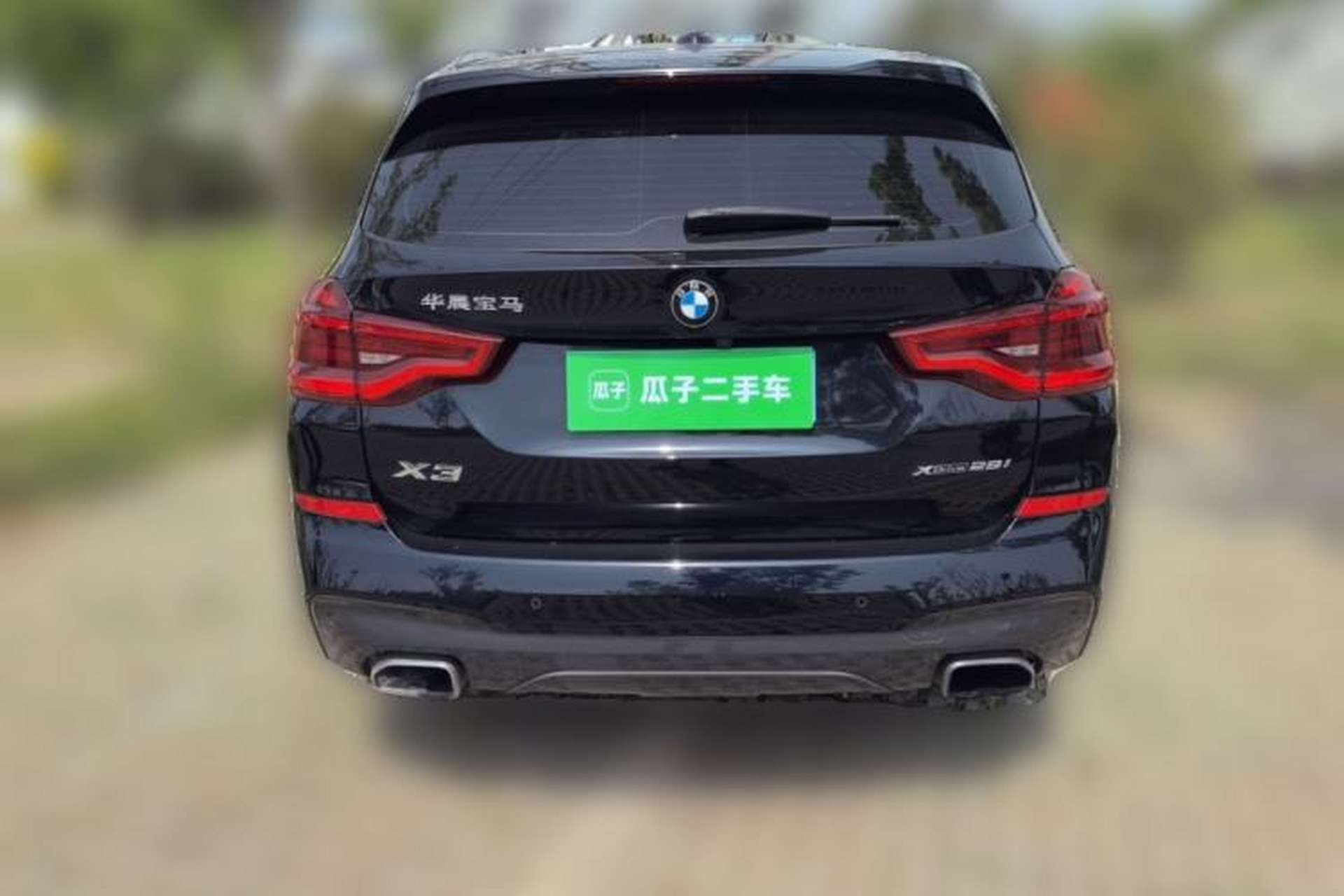Used BMW X3 2019 xDrive28i M Sport Package Rear